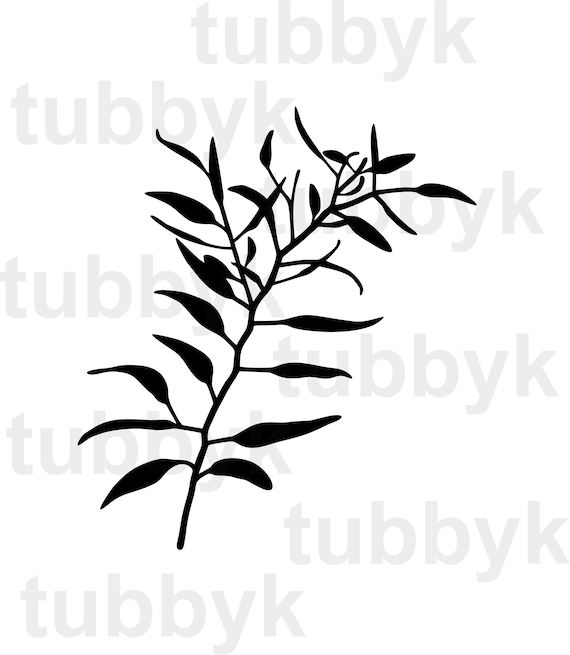 Download Eucalyptus Svg Leaves Svg Svg File Gum Tree Svg Aussie Etsy