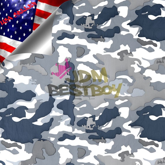 Hydrographic Film Hydro Dipping Dip Water Transfer Snow Camo - Etsy