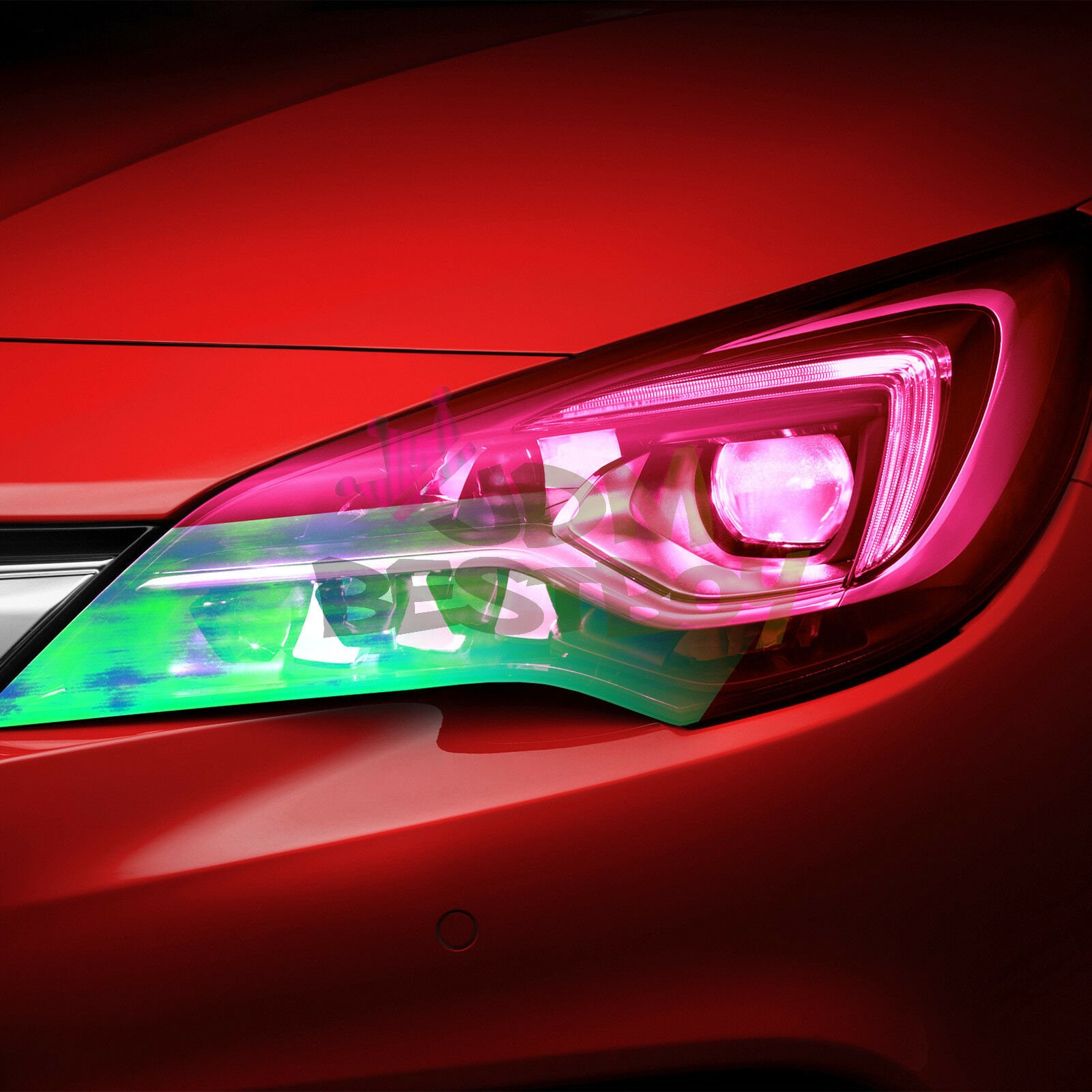 Chameleon Pink Gloss Color Change Headlight Tint Fog Lights Etsy