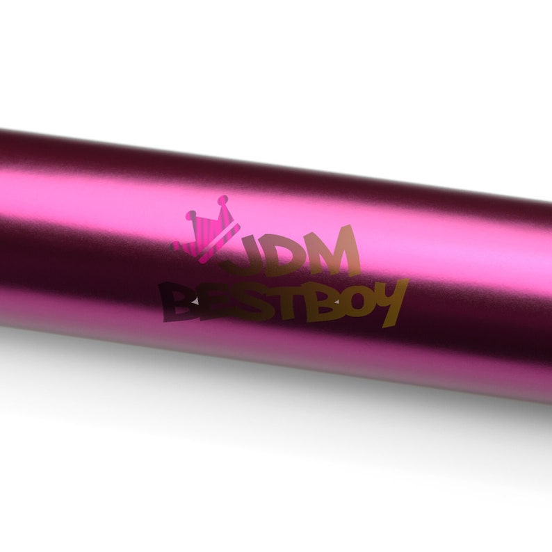 Magenta Purple Anodized Chrome Metallic Matte Car Vinyl Wrap Sticker Decal Air Bubble Free
