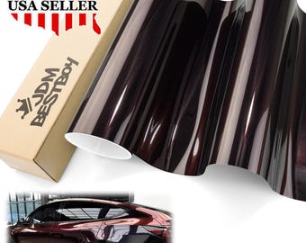 Black Cherry Galaxy Dust Gloss Diamond Glitter Metallic Color Flip Car Vehicle Vinyl Wrap Sticker Decal Air Release Bubble Free