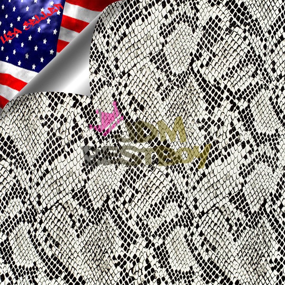 Snake Skin Python #19 Hydrographic Film Hydro Dipping Dip Water ... image.