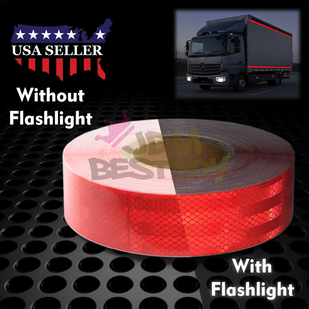 Conspicuity Nastro DOT-C2 Approvato Riflettente Rimorchio - Foto 9