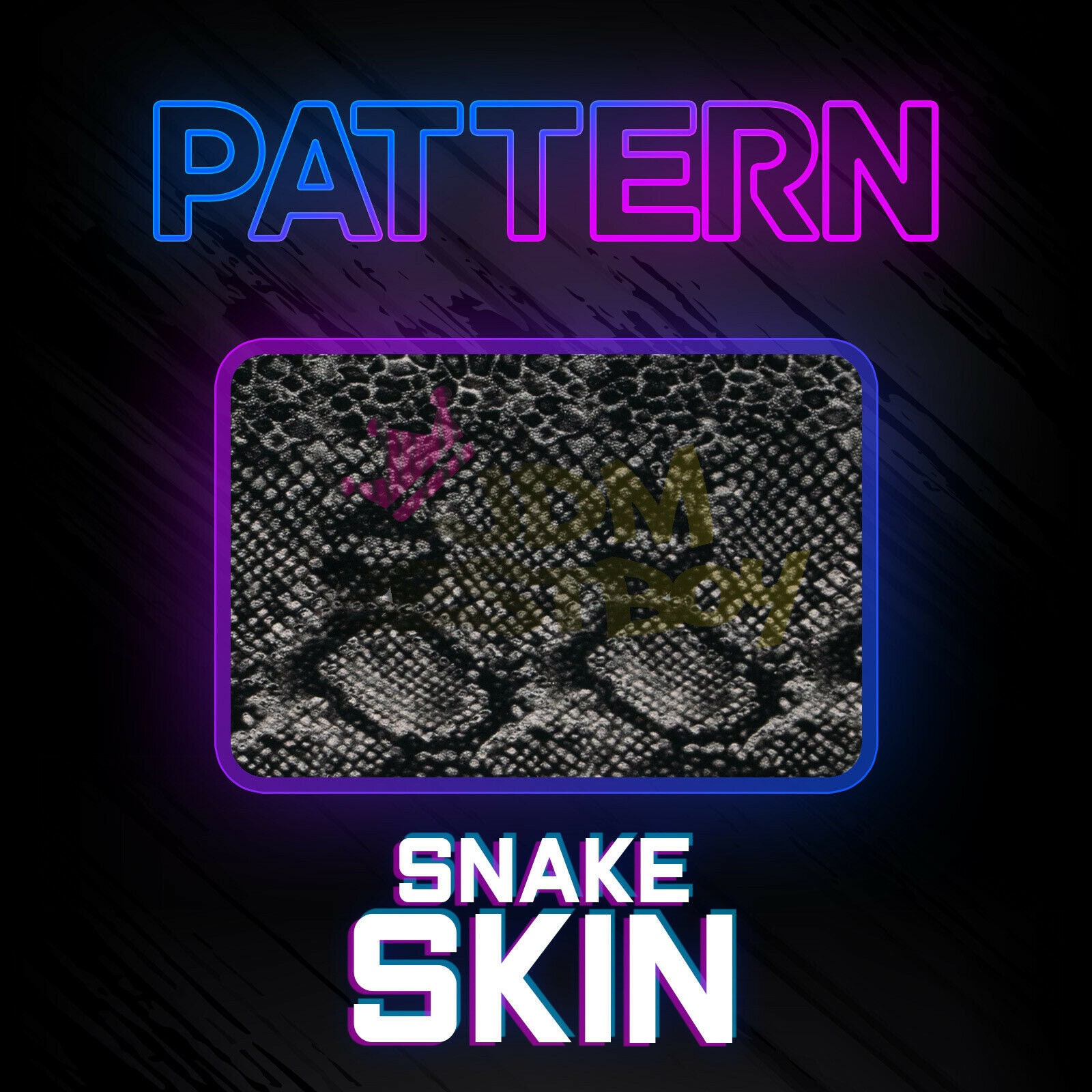 ESSMO™ Snake Skin SP24 Heat Transfer Vinyl HTV T-shirt 20