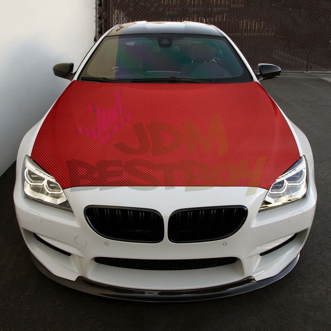 Premium 4D White Semi Gloss Carbon Fiber Vinyl Wrap Sticker Etsy