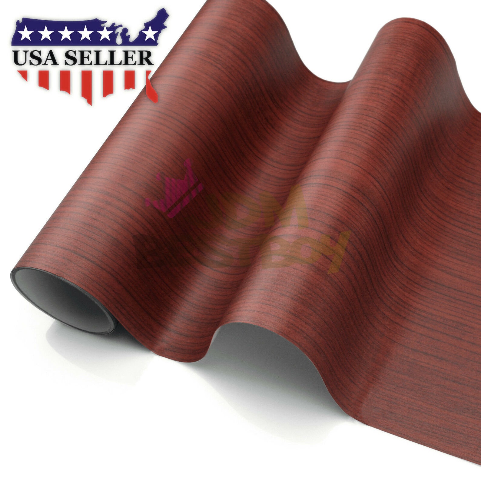 Teak Wood Grain Vinyl Wrap Sticker Car Home Kitchen Decoration Etsy