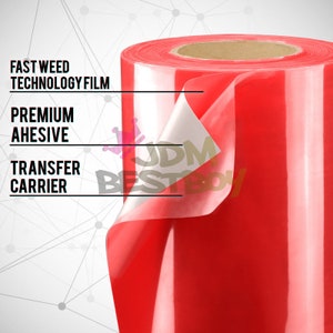 ESSMO™ Chameleon Color Change Heat Transfer Vinyl HTV Easy To Weed Sheet Roll T-Shirt 20" Wide Iron On Heat Press image 5