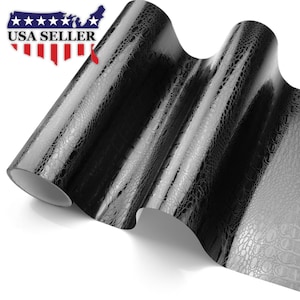 3D Texture Alligator Skin Reptile Car Vehicle Vinyl Wrap Sticker Decal Air Release Bubble Free