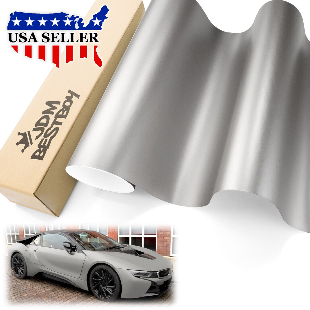 Gray Matte Flat Car Vinyl Wrap Sticker Decal Air Release Bubble Free - Etsy
