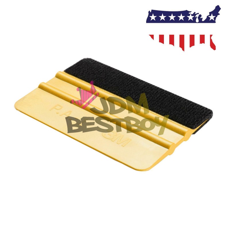 3M Gold Vinyl Wrap Squeegee Applicator Tool X10 Set Felt Edge Etsy