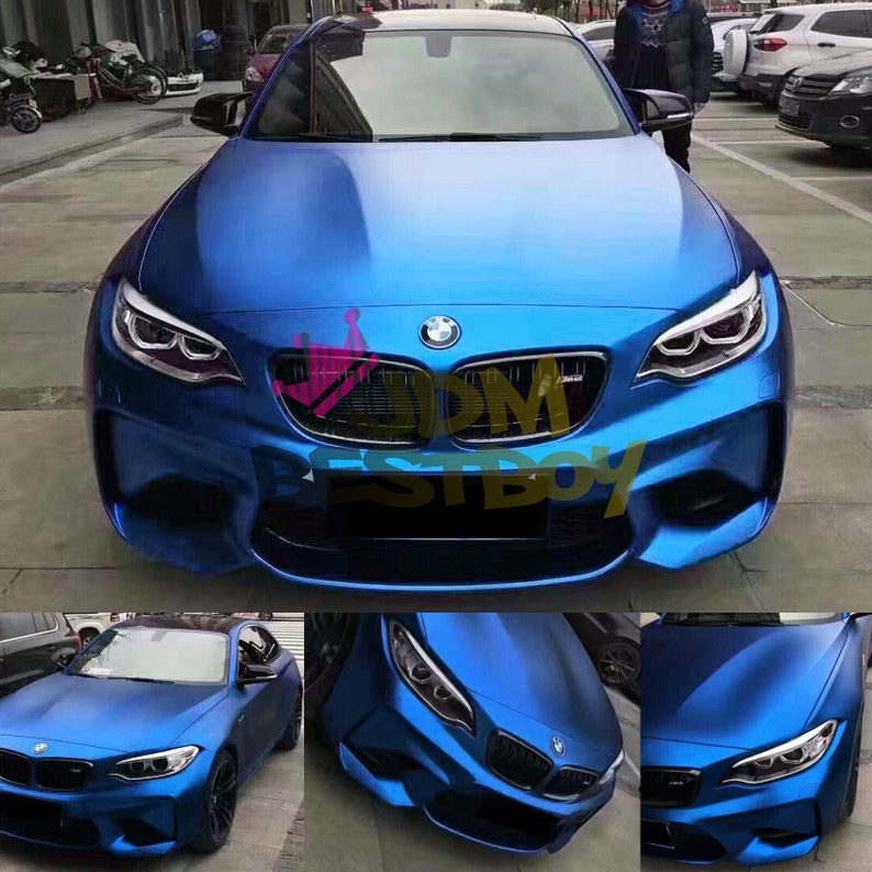 Magenta Purple Anodized Chrome Metallic Matte Car Vinyl Wrap Sticker Decal Air Bubble Free