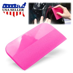 TPU/TPH Paint Protection Film Pink PPF Squeegee Car Window Tint Scraper Application
