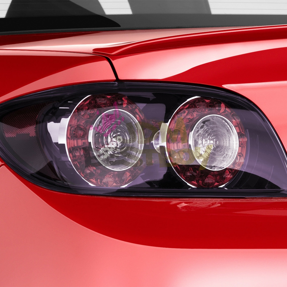 Glossy Gloss Purple Headlight Tint Fog Light Tail Light Vinyl Etsy