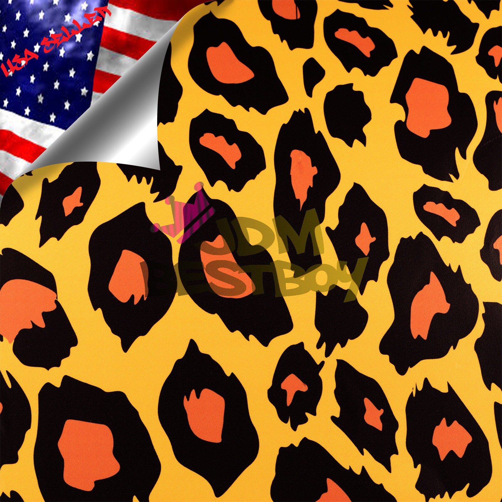 Leopard Vinyl Wrap Sticker Decal Sheet Interior Exterior Etsy