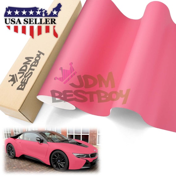 Chrome Mirror Pink Vinyl Wrap Sticker Decal Bubble Free Air Release Car  Vehicle DIY Film 