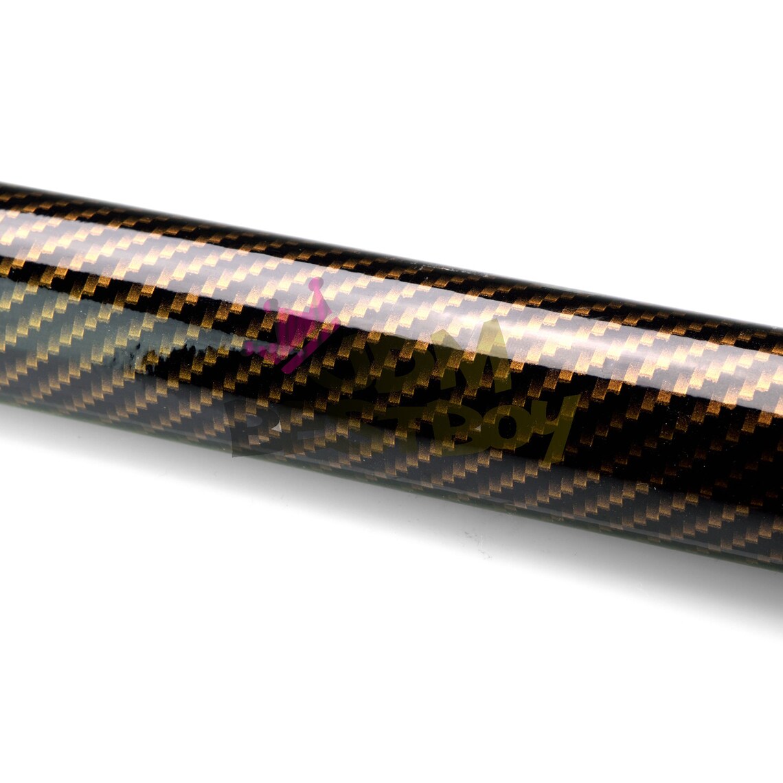 Premium 2D High Gloss Gold Carbon Fiber Vinyl Wrap For Car Etsy