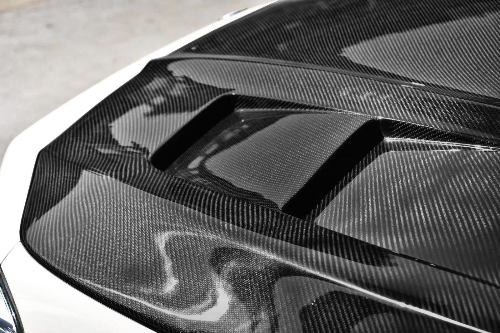 5D Carbon Faser Auto Rally Racing Streifen Motorhaube Aufkleber Vinylwrap