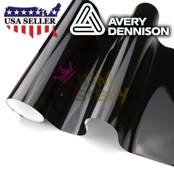 Avery Dennison SW900 Gloss Black Vinyl Wrap Sticker Decal Bubble Free Air  Release Car Vehicle DIY Film 