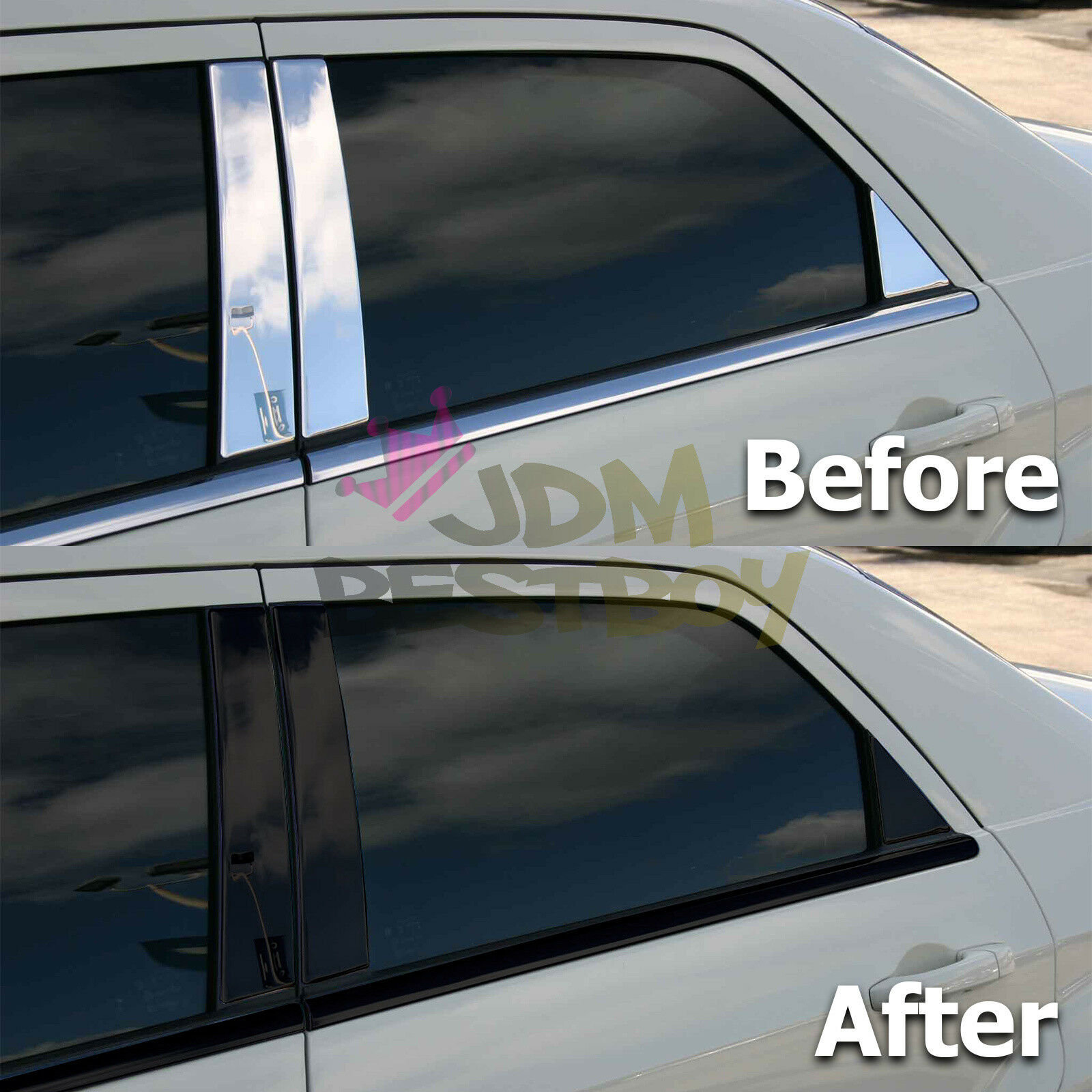 Gloss / Matte / Carbon Fiber Style Black Vinyl Wrap Kit Chrome Etsy