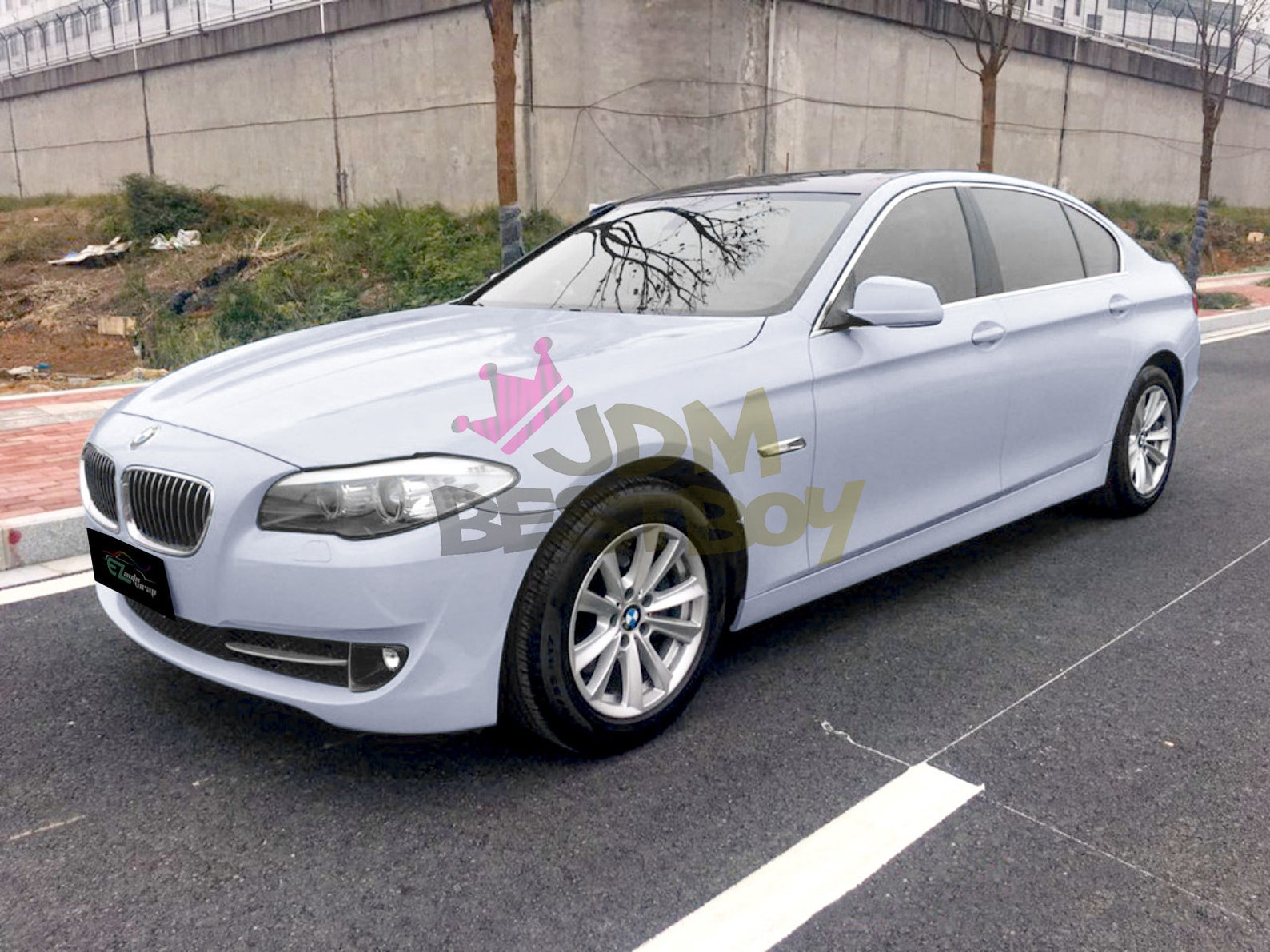 Super Gloss Cloudy Blue Car Vehicle Vinyl Wrap Sticker Decal Etsy