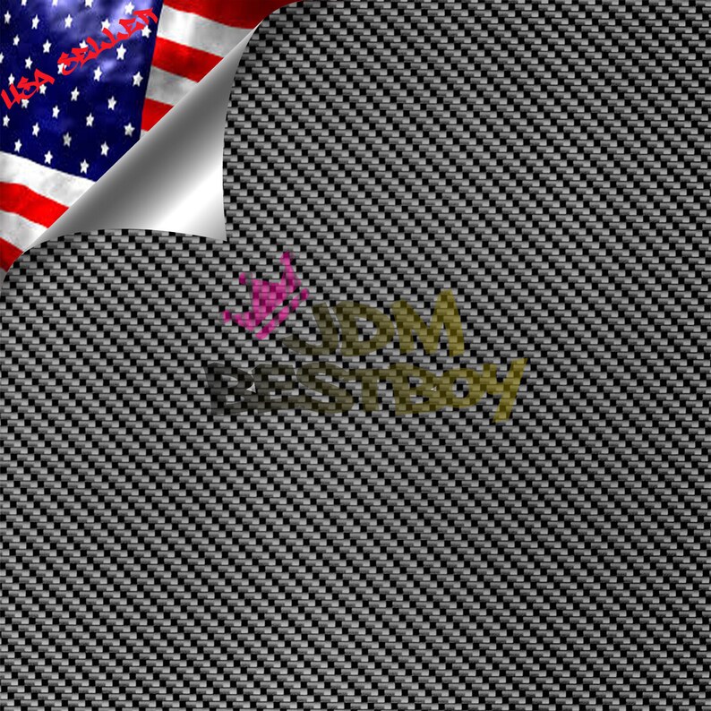Hydrographic Film Hydro Dipping Dip Water Transfer Black Carbon Fiber #6