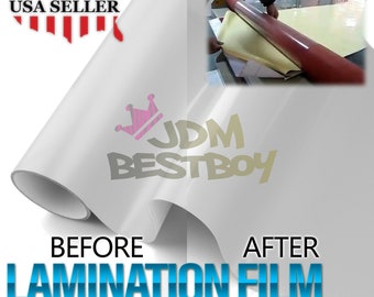 Cold Laminating Film Glossy Gloss Clear Monomeric 3 mil Lamination Poster Sign