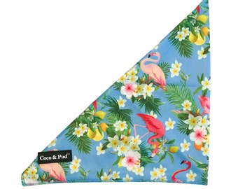 Coco & Pud Flamingo Tropical Dog Bandana