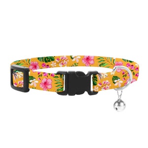 Summer Sunrise Cat Safety Collar & Bell