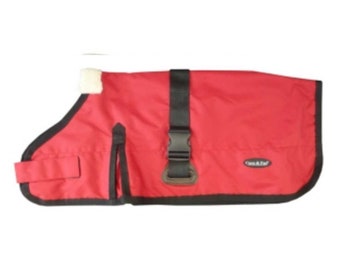 Waterproof Dog Coat 3008-B Red (For Big Dogs)