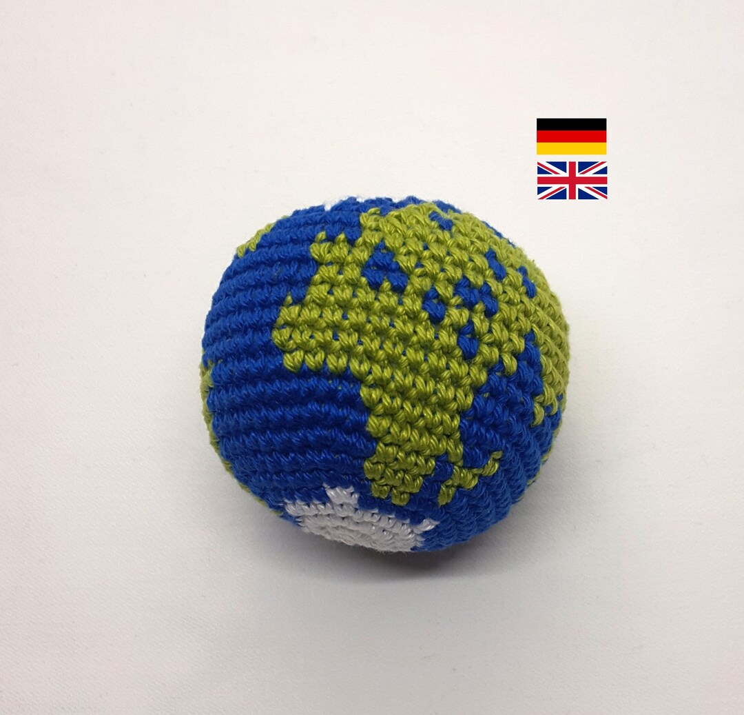 Crochet Instructions, Crochet Pattern, Globe, PDF, Globe, Globe ...