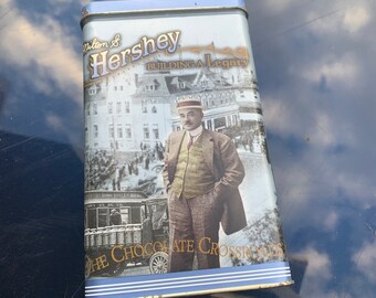 Hershey S Metal Tin Etsy