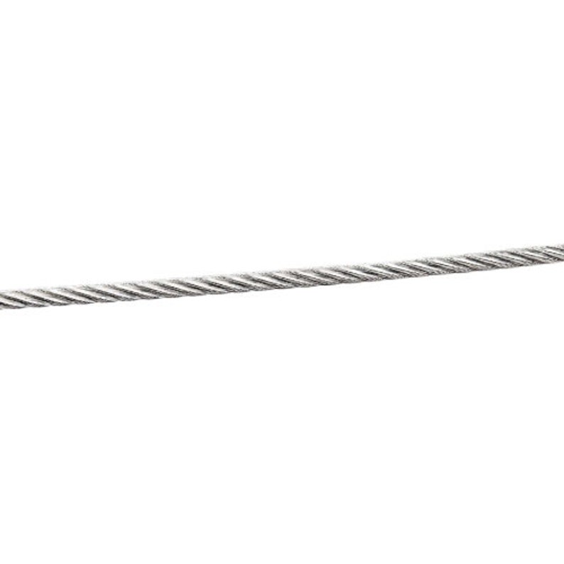 1//8/" Stainless Steel Cable Railing Wire Rope 1x19 Type 316 200 Feet