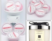POMEGRANATE NOIR Jo Malone Wax Melts. Heart Clamshell Soy Wax Melt Bar or Wax Pot. Highly scented ensuring a strong throw, UK Wax Melts