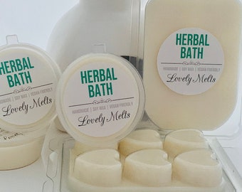 BADEDAS (Herbal Bath) WAX MELTS, Pine Wax Melts, Nature Wax Melts, Soothing Wax Melts, Wax Melts for Anxiety, Wax Melts in the uk, Vegan