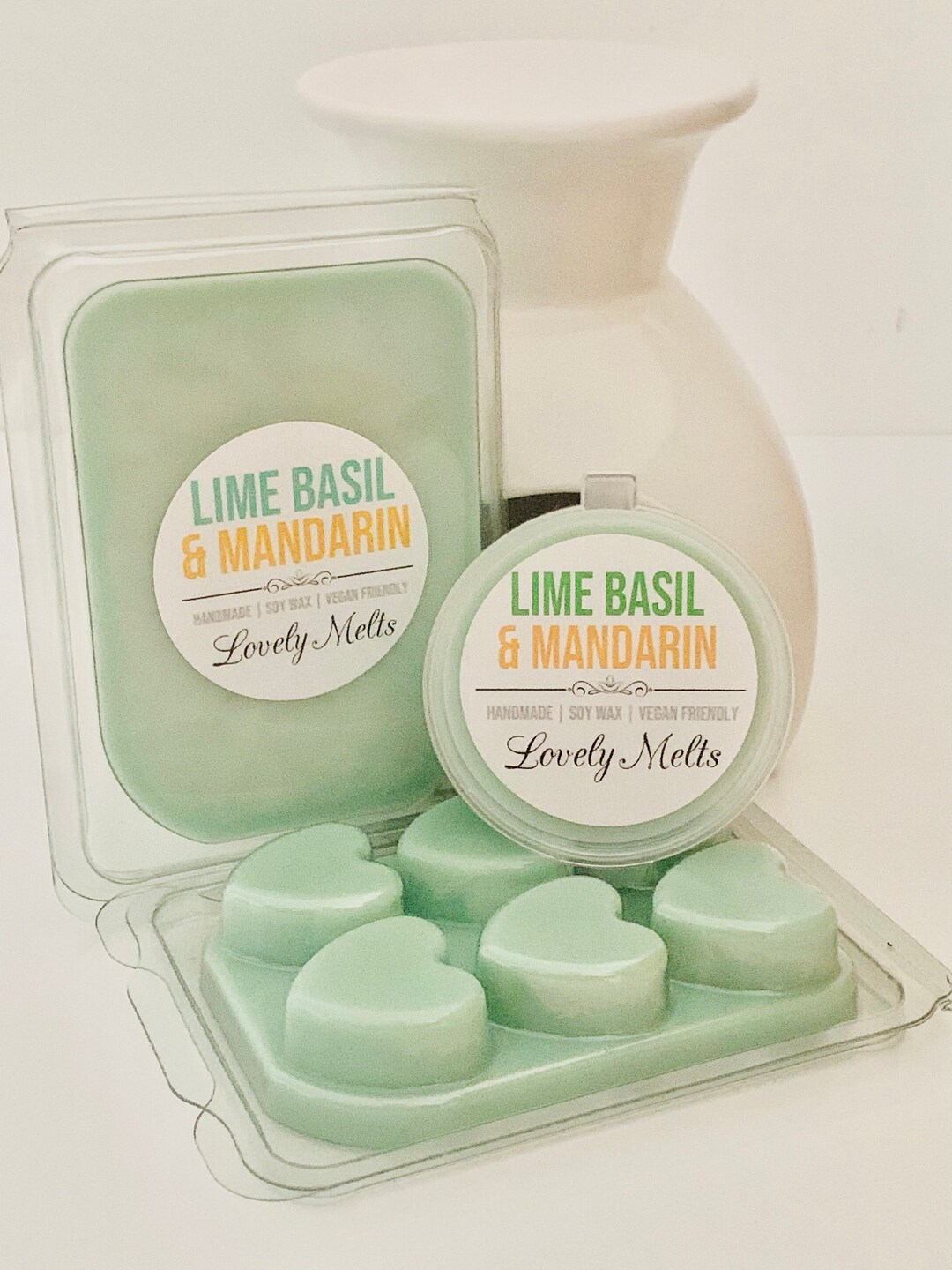 LIME BASIL MANDARIN Wax Melts Jo Malone Wax Melts Vegan Wax Etsy