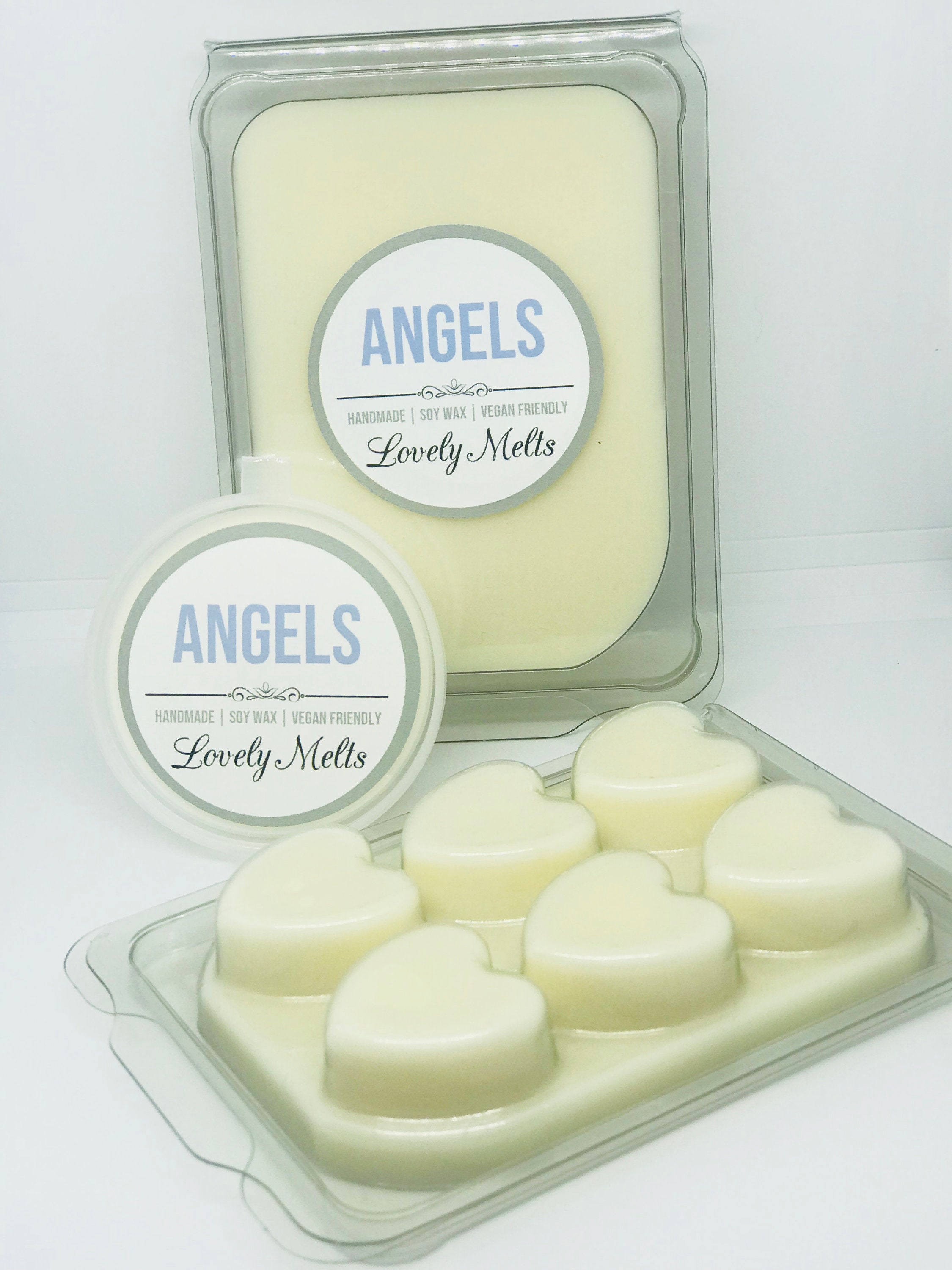 ANGEL PERFUME Wax Melts type. Soy Wax Melts in Heart Etsy