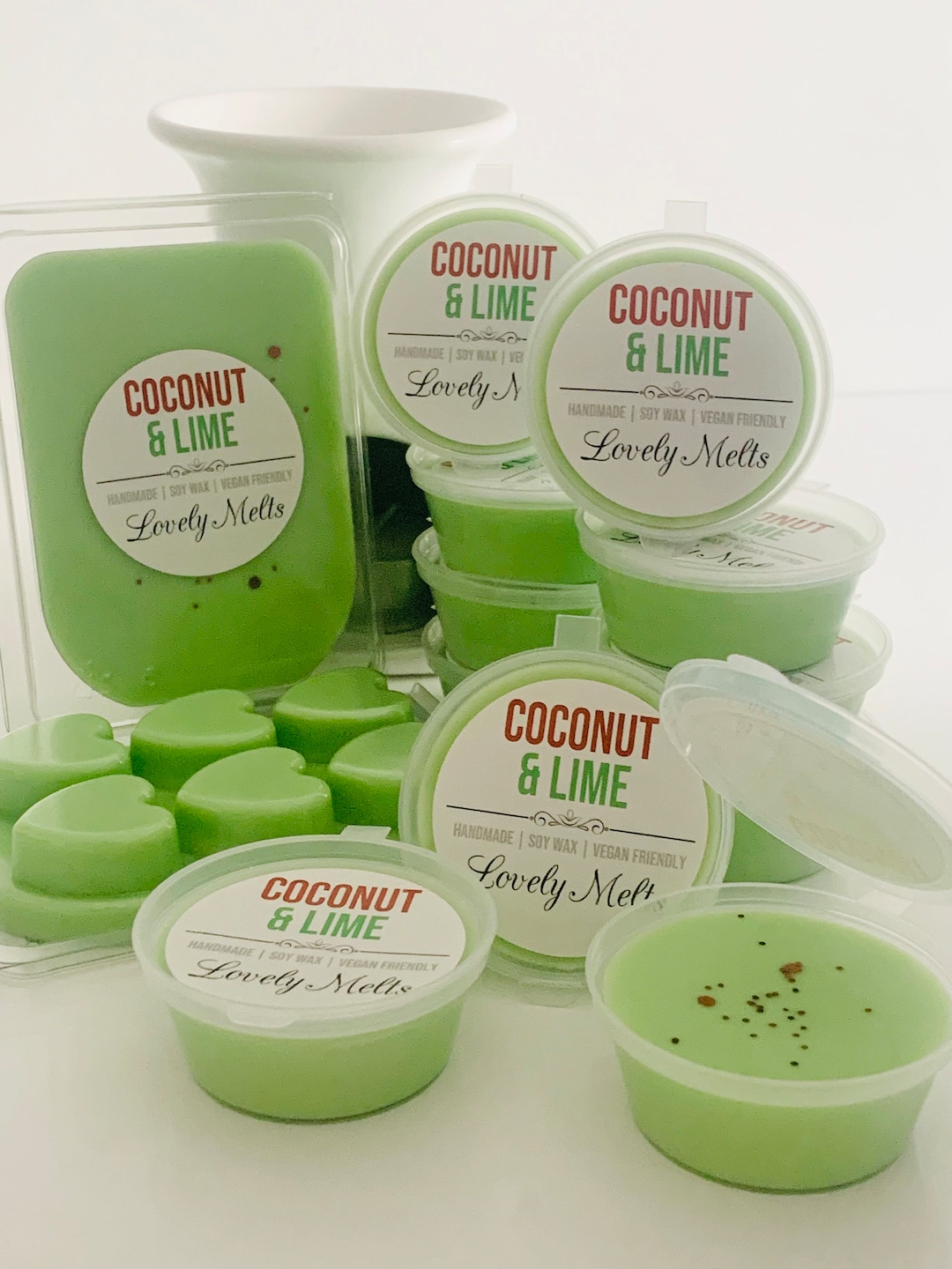 COCONUT LIME Wax Melts Coconut Wax Melts Summer Wax Melts Etsy UK