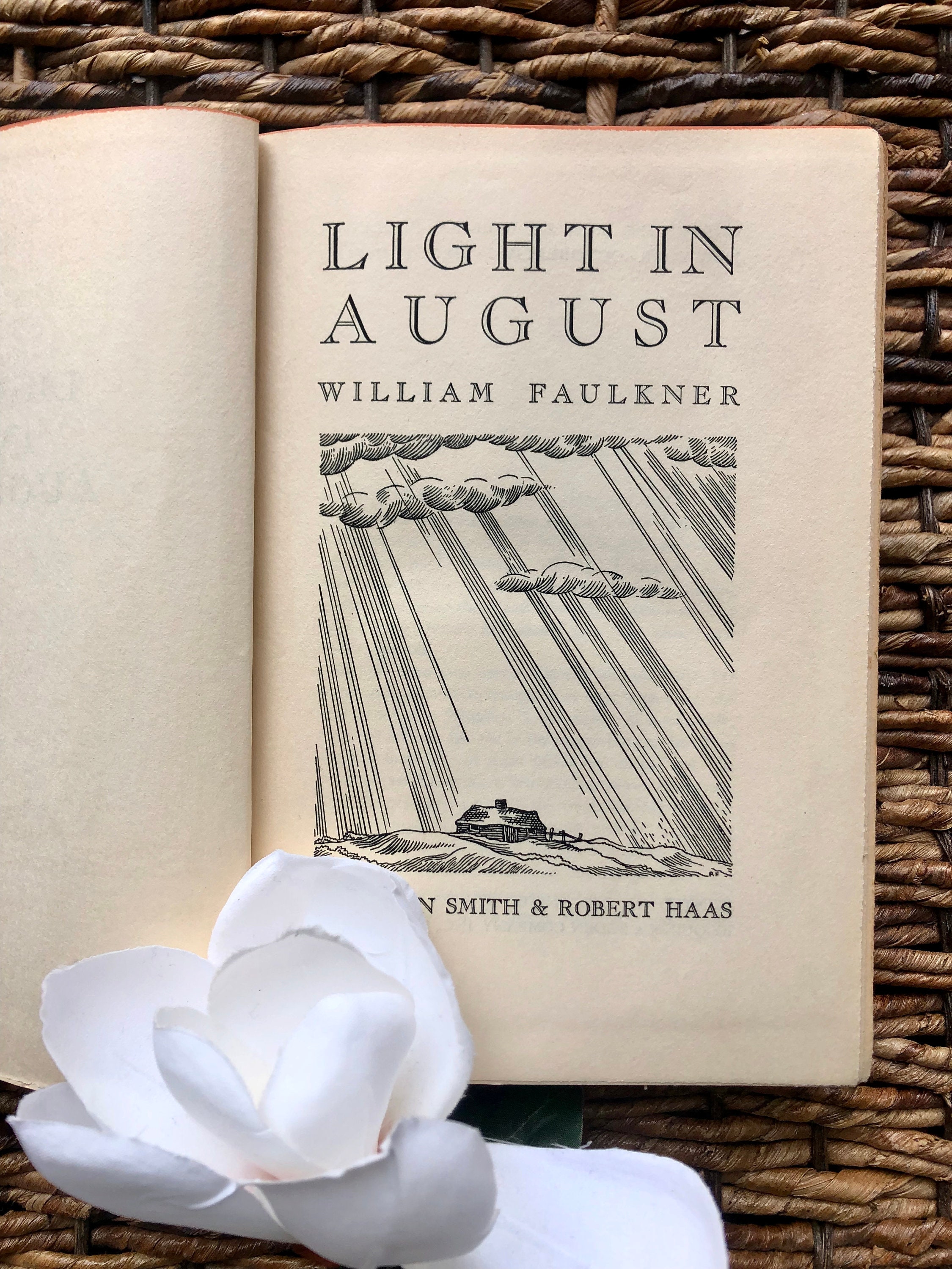 Light in August by William Faulkner. 1932 Hardcover First Etsy UK