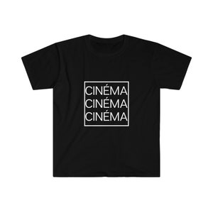 Cinema Cinema Cinema Tshirt - 4 colors