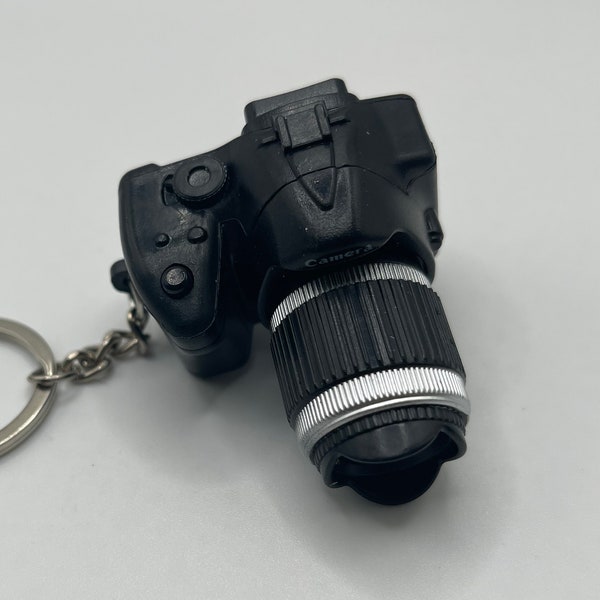 Plastic Black Camera with Light and Noise