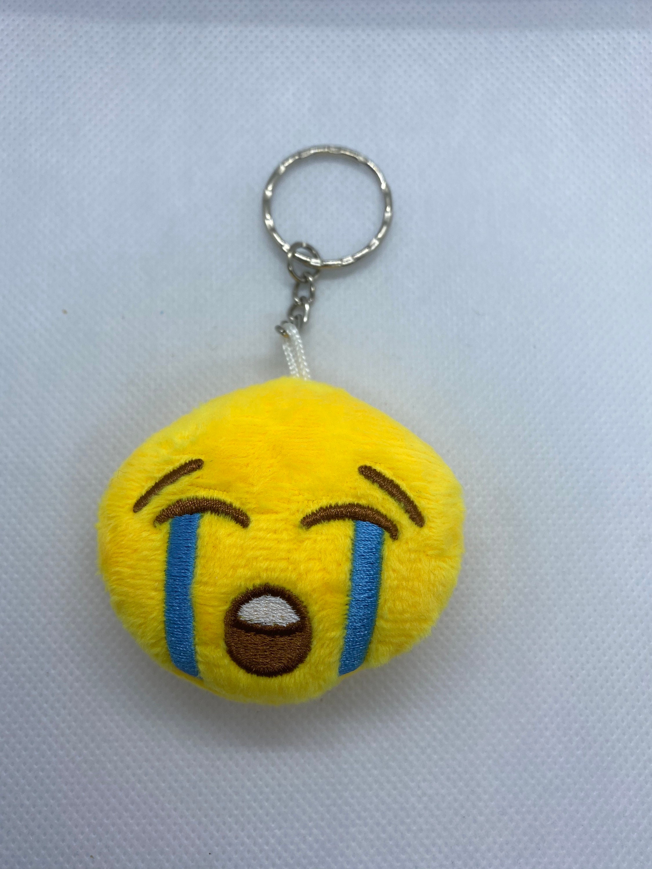 crying emoji plush