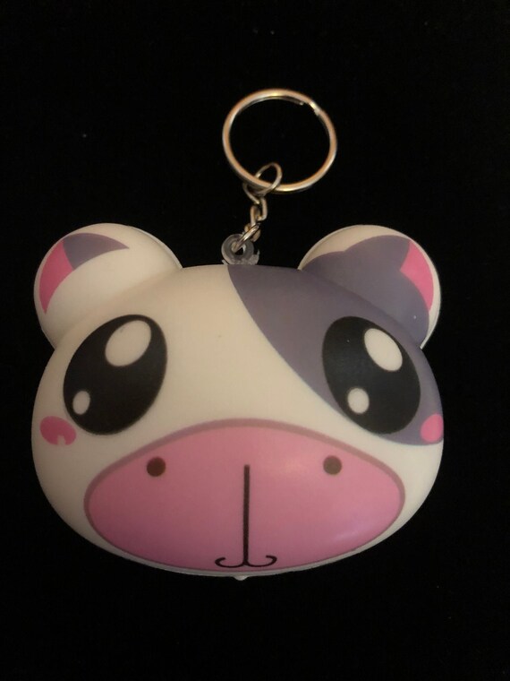 Squishy cow keychain clearance