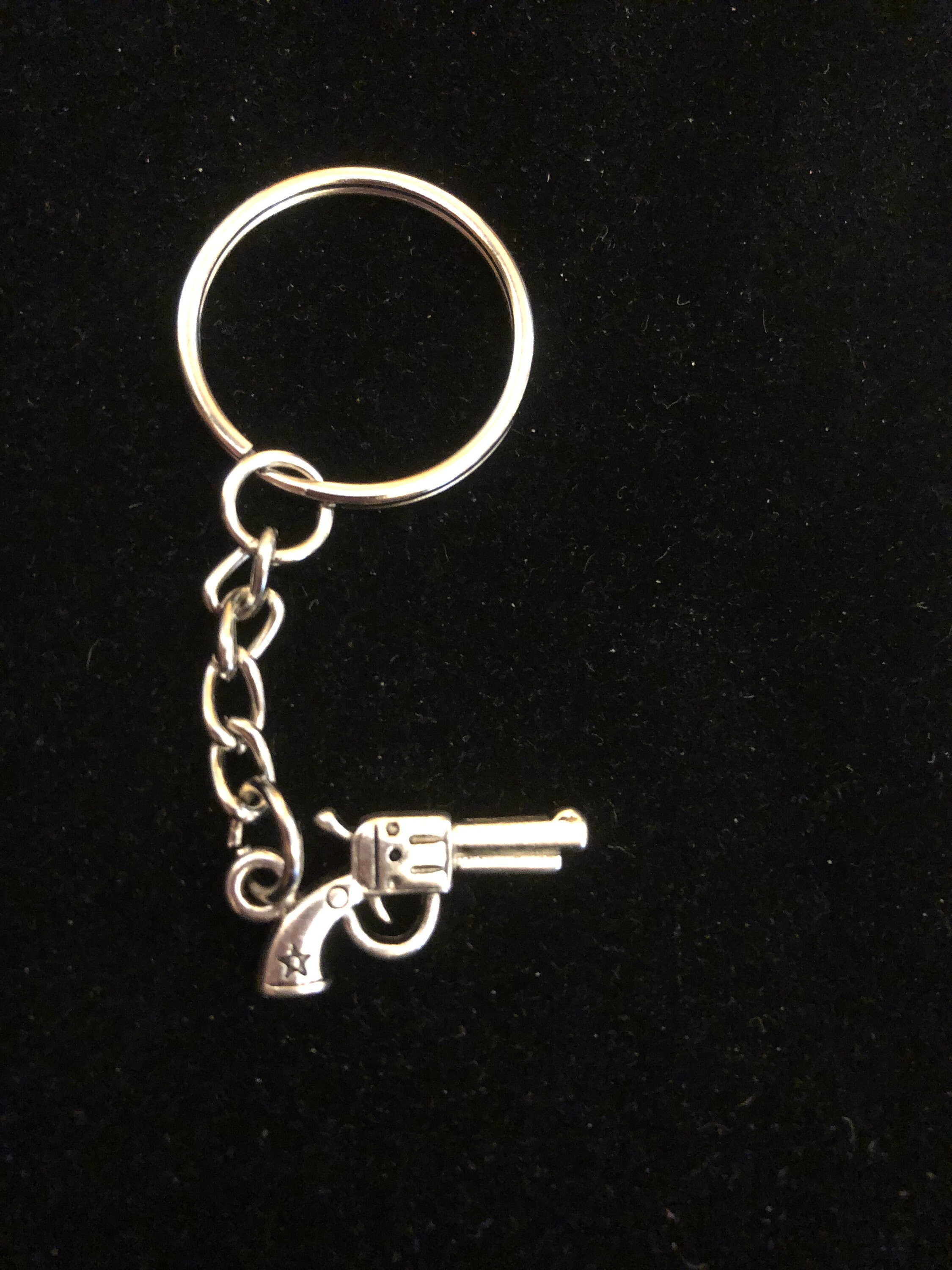 Gun/Revolver Keychain Etsy
