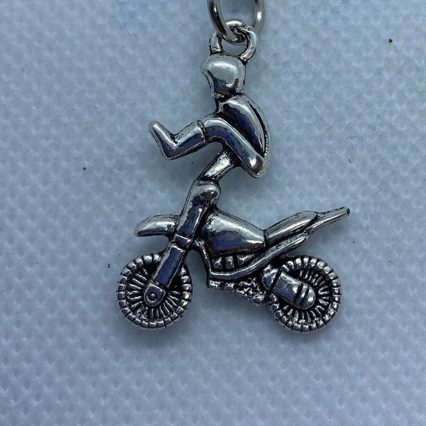 BMX Rider Keychain