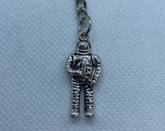 Miniature Silver Astronaut