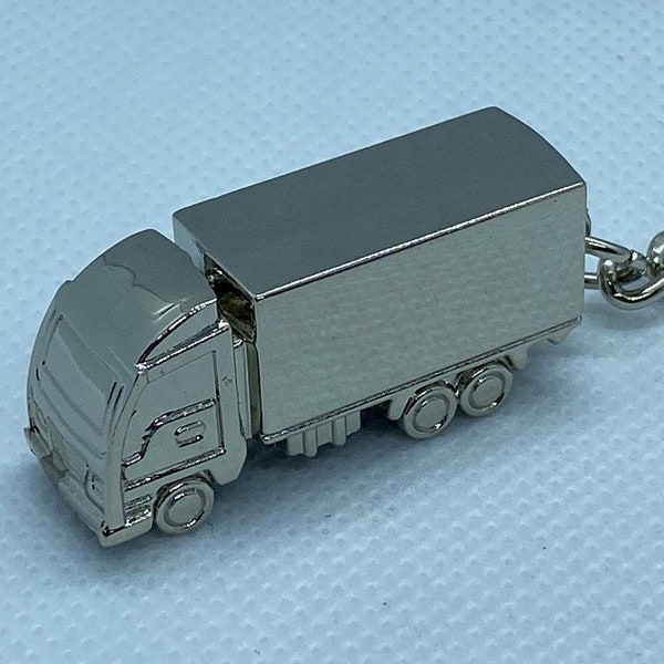 Miniature Silver Semi-Truck