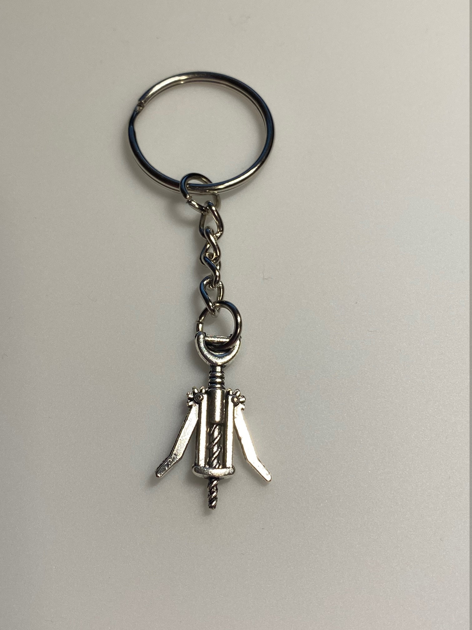Corkscrew keychain clearance