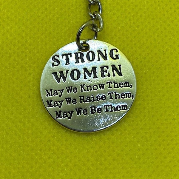 Strong Keychain - Etsy