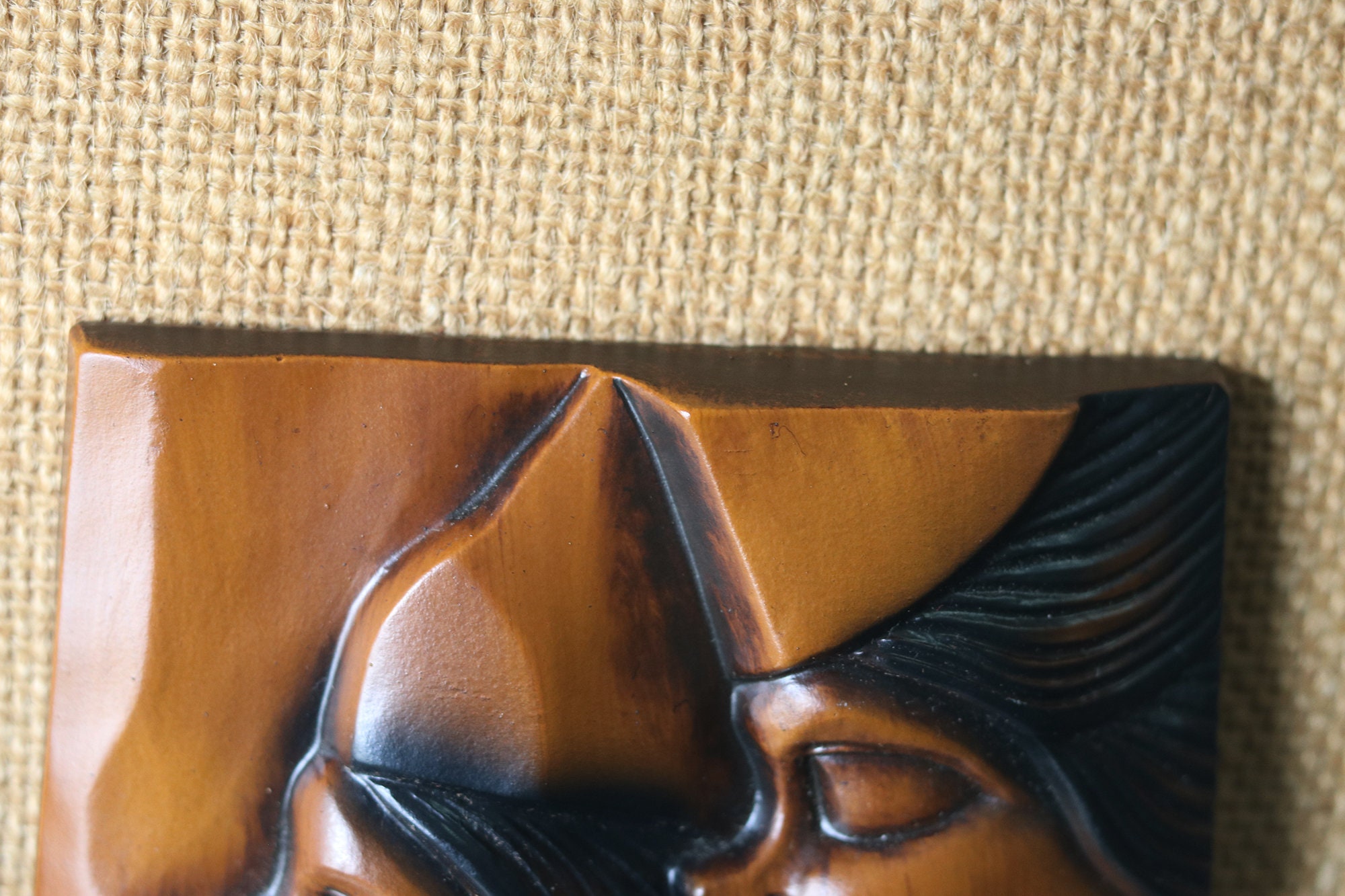 古い アイヌ彫 壁掛け 木彫 成田ウタリアン 北海道 彫刻 2025年最新