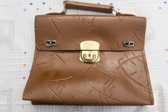 Briefcase, briefcase, vintage, Midcentury 1950s, c